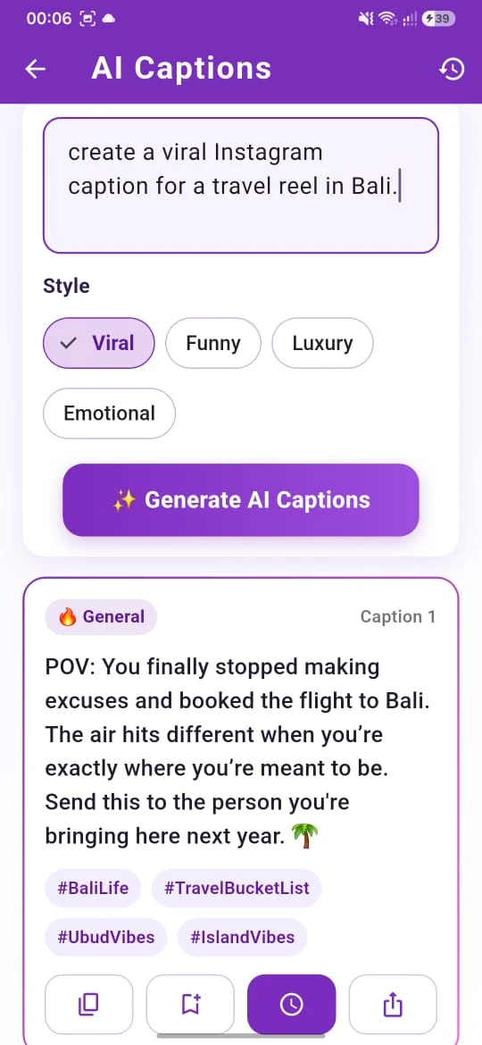 InstaFlow: Instagram AI Tools screenshot